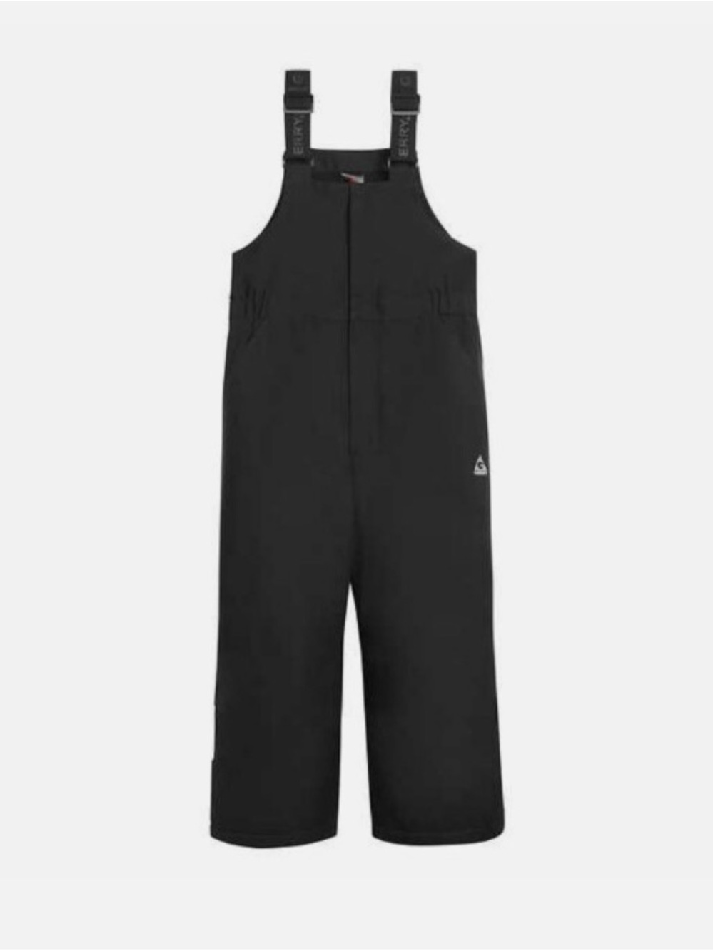 Gerry Kid's Unisex Snow Pant with Bib Adjustable Suspenders ; Black Size 2t